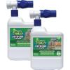 imageGreen Gobbler Mold ampamp Mildew Stain Remover  Outdoor Cleaner Hose End Sprayer  Removes Tough Stains Caused by Algae Mold ampamp Mildew  Safe for Siding Brick Concrete Wood ampamp More 64 oz  2 Pack64 Fl Oz Pack of 2