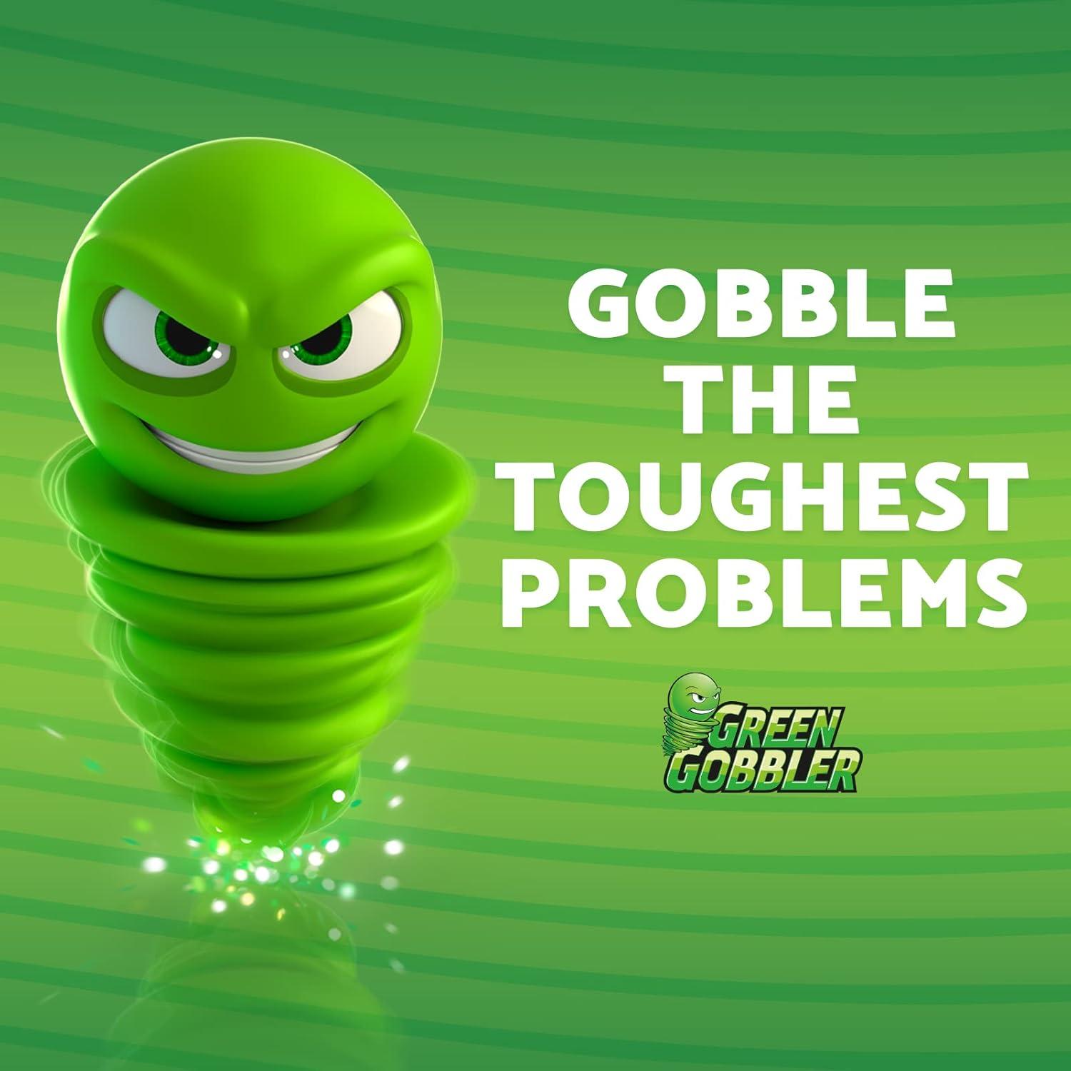 imageGreen Gobbler Hair Grabber Drain Snake  5 Pack Great for Sink ampamp Shower Clogs