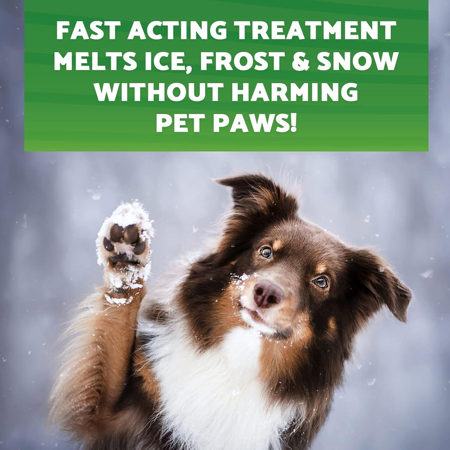 imageGreen Gobbler Pet Safe Ice Melt Effective to 15 Fahrenheit  15lb Pail  Fast Acting Treatment  Magnesium Chloride Ice Melt Pellets  No Concrete Damage