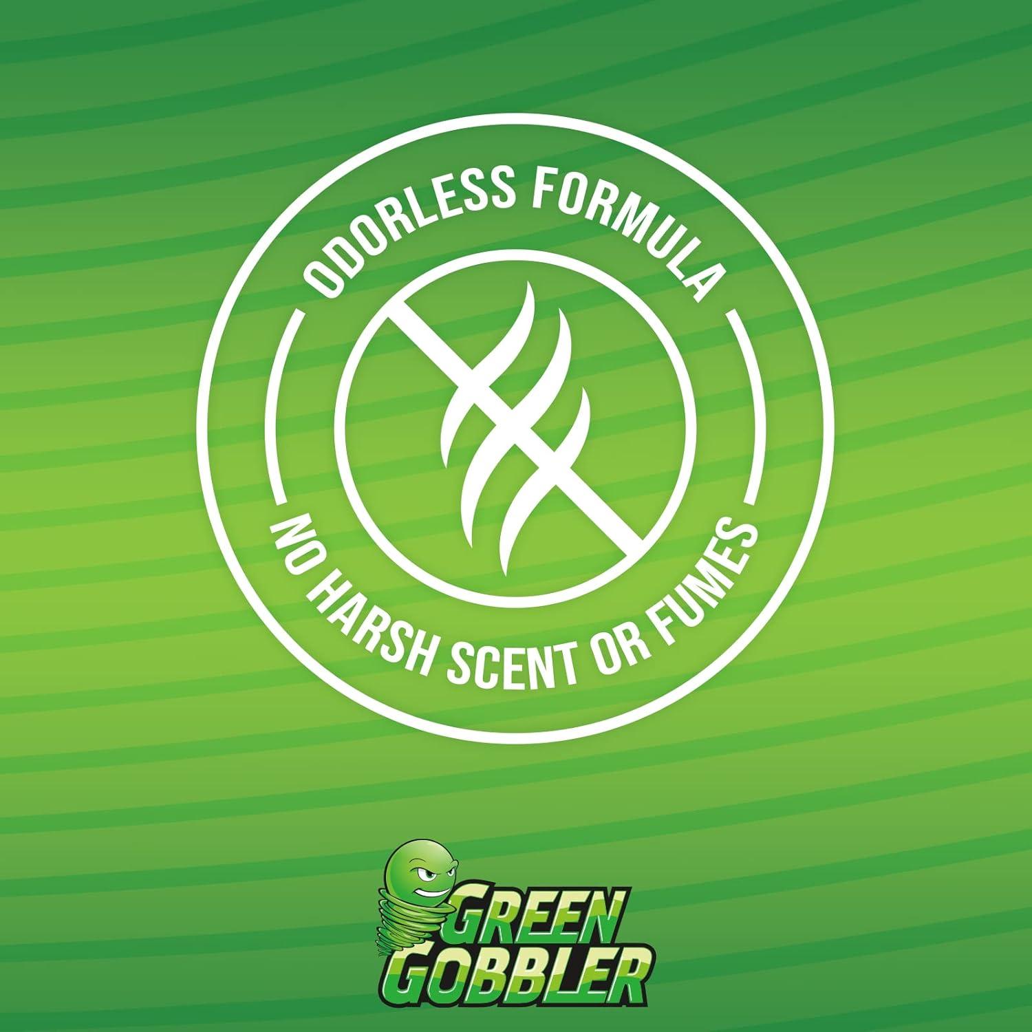 imageGreen Gobbler Ultimate Main Drain Opener  Drain cleaner Hair Clog Remover  Works On Main Lines Sinks Tubs Toilets Showers Kitchen Sinks  64 fl oz7 piece set pack of 1