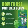 imageGreen Gobbler Drain Clog Remover ampamp Drain Cleaner Powder 5 Pacs ampamp 5 Tools