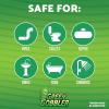 imageGreen Gobbler Ultimate Main Drain Opener  Drain cleaner Hair Clog Remover  Works On Main Lines Sinks Tubs Toilets Showers Kitchen Sinks  64 fl oz7 piece set pack of 1
