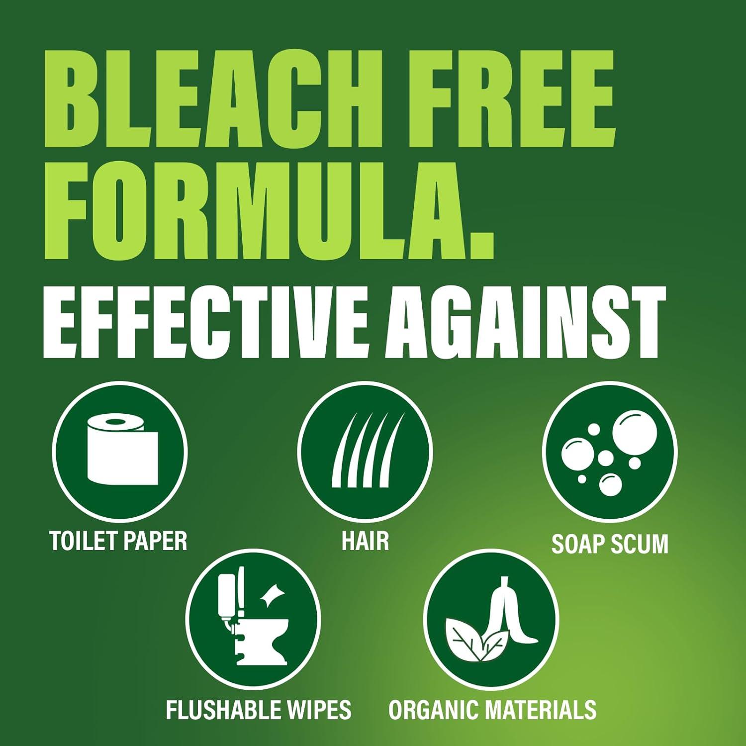 imageGreen Gobbler Liquid Hair Drain Clog Remover  For Toilets Sinks Tubs ampamp Fresh Scent Drain Sticks  12 Pack  Drain Cleaner ampamp Deodorizer